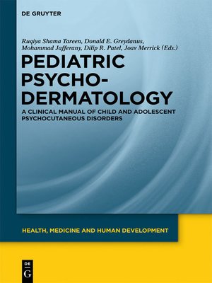 cover image of Pediatric Psychodermatology